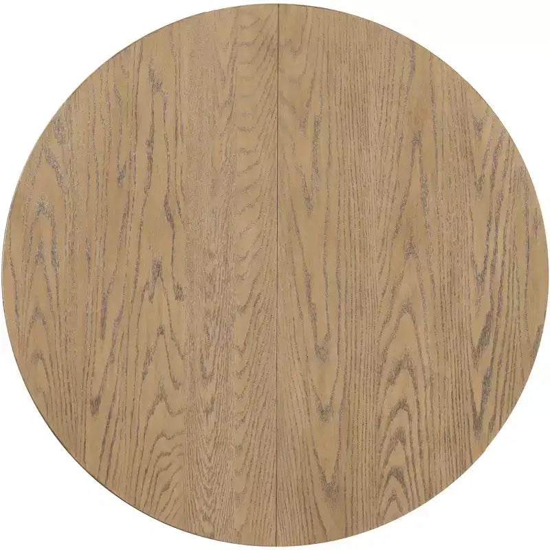 Farmhouse Dining Table with 4-Leg X-Shaped Base and 16" Extension Leaf
