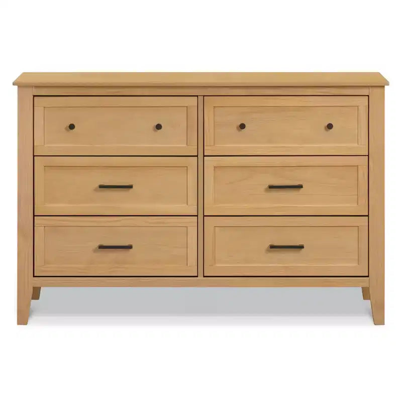 6-Drawer Nursery Dresser - GREENGUARD Gold Certified, Pine Wood