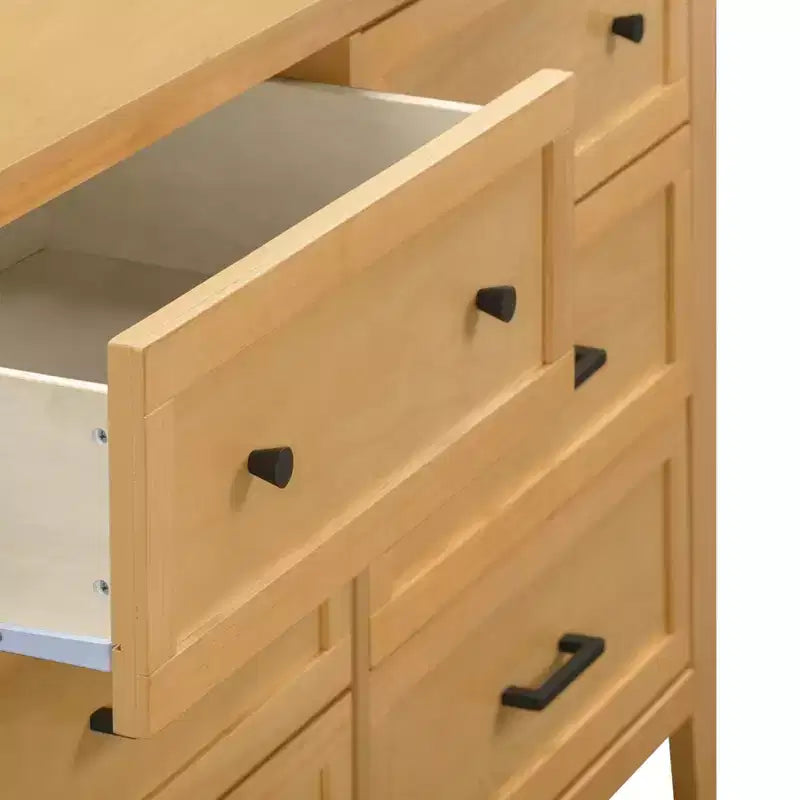 6-Drawer Nursery Dresser - GREENGUARD Gold Certified, Pine Wood
