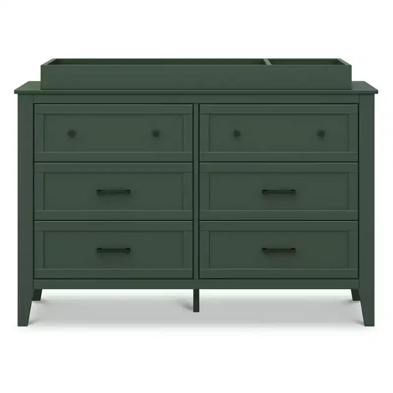 6-Drawer Nursery Dresser - GREENGUARD Gold Certified, Pine Wood