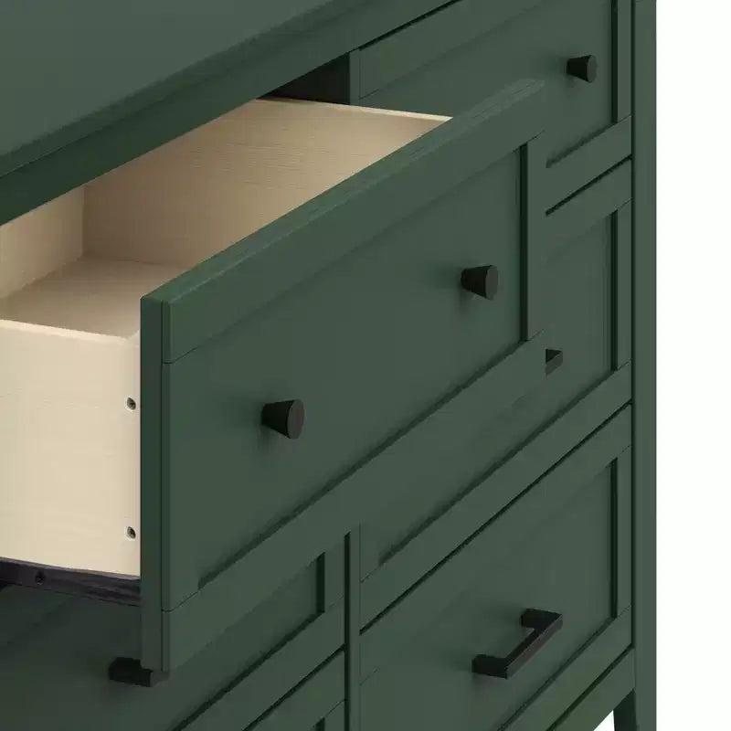 6-Drawer Nursery Dresser - GREENGUARD Gold Certified, Pine Wood