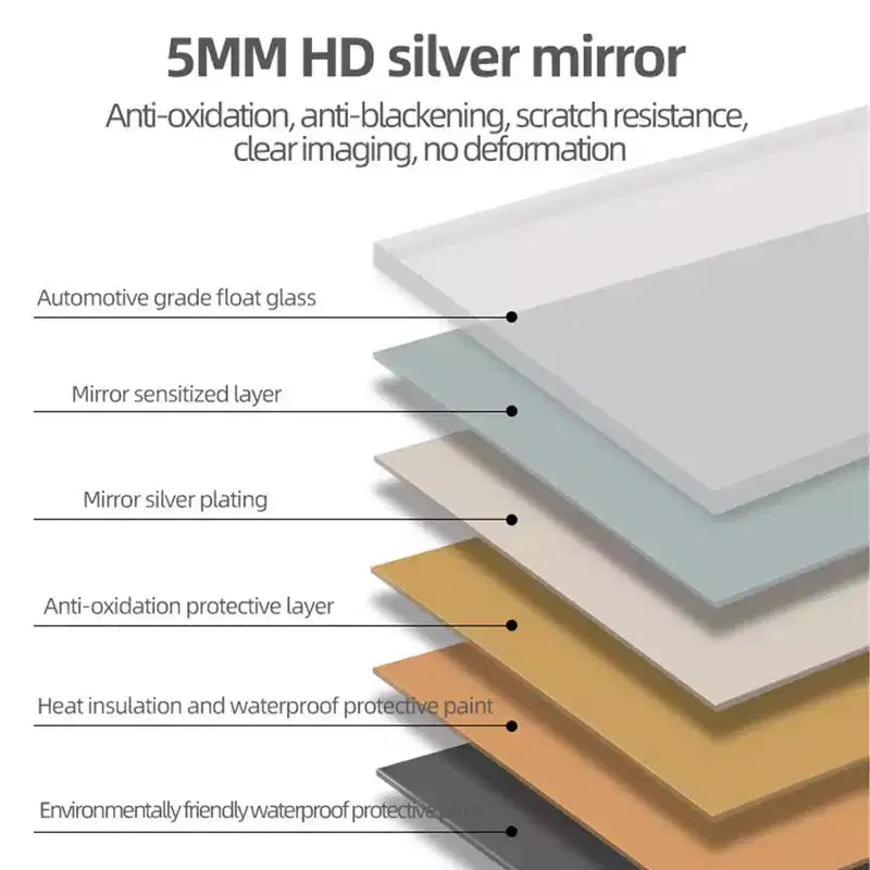Modern 65" Arched LED Full Length Mirror with Adjustable Light Modes